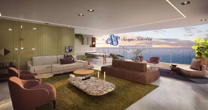 Apartamento de alto padrão com 4 suítes na Beira mar.