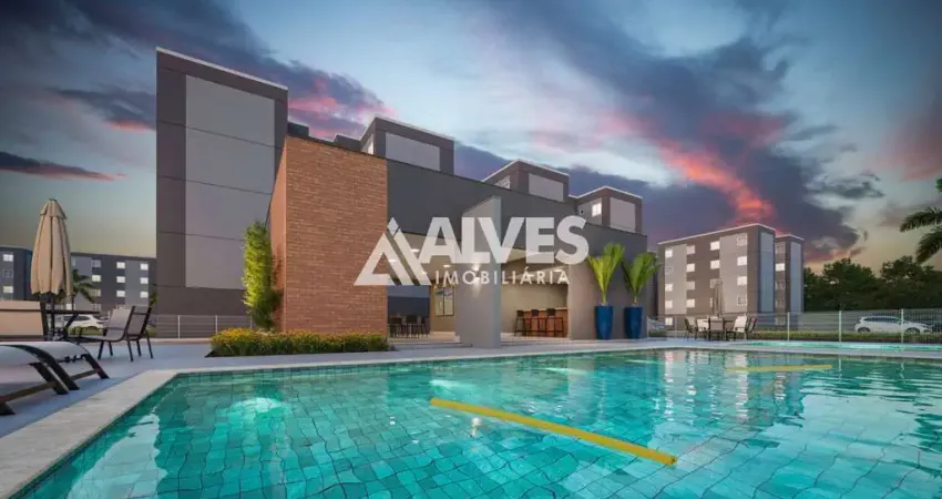 Apartamento com 2 quartos à venda na Rua Rubens Francisco Dias, Papagaio, Feira de Santana