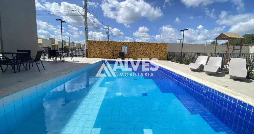 Casa com 2 quartos sendo 1 suíte em condomínio no bairro papagaio