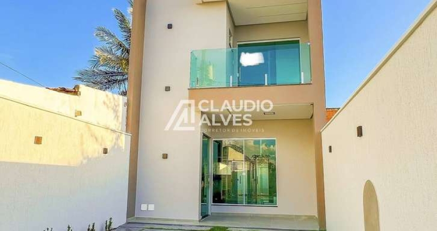 CASA COM 3 QUARTOS SENDO 1 SUÍTE E ÁREA GOURMET NO BAIRRO PAQUE IPÊ