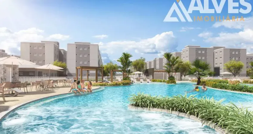 Apartamento com 2 quartos à venda na Avenida Gracindo de Freitas Medeiros, Mangabeira, Feira de Santana