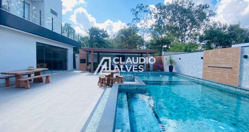 CASA DE ALTO PADRÃO MODILIADA COM 4 SUÍTES PISCINA E ÁREA GOURMET COMPLETA