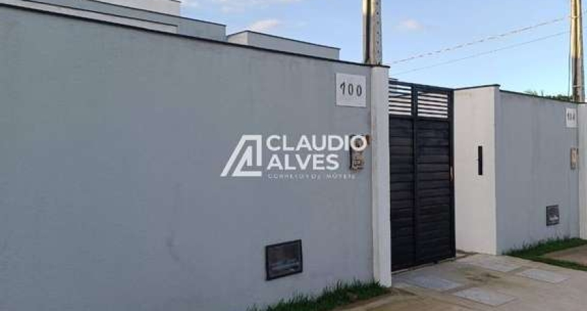 CASA COM 2 QUARTOS COM ESPAÇO GOURMET COM ESCRITURA GRÁTIS