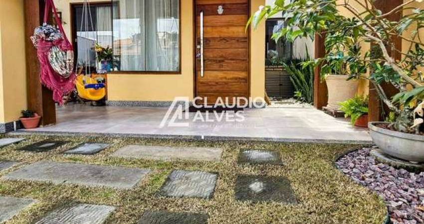 CASA COM 3 QUARTOS SENDO 1 SUÍE E ÁREA GOURMET COMPLETA