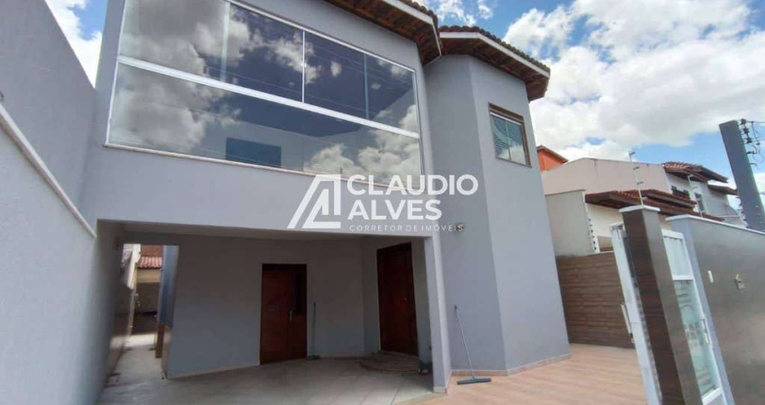 CASA COM 4 QUARTOS SENDO 3 SUÍTES NO BAIRRO CIDADE NOVA