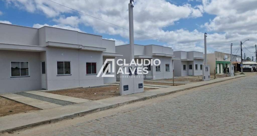 CASA COM 2 QUARTOS PRONTA PARA MORAR (ESCRITURA GRÁTIS)