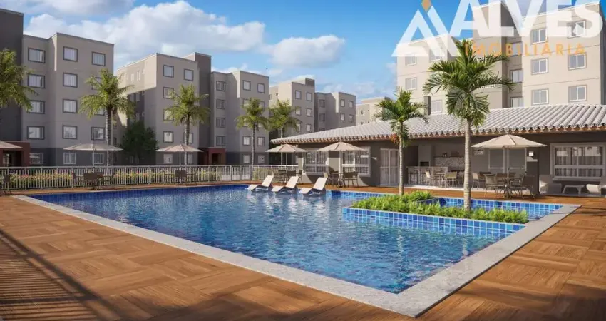 Apartamento com 2 quartos à venda na Avenida Azaleias, Registro, Feira de Santana