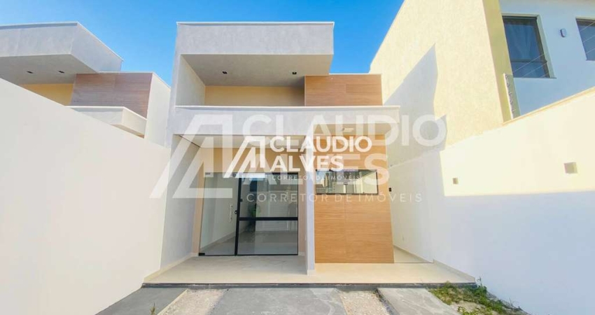CASA COM 3 QUARTOS SENDO 1 SUÍTE NO BAIRRO CIDADE NOVA