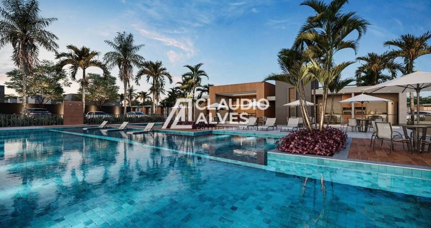 HAUTE DESIGN RESIDENCE CASA COM 3 QUARTOS SENDO 1 SUÍTE EM CONDOMÍNIO