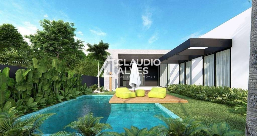 CASA DE ALTO PADRÃO COM 4 QAURTOS SEMDO 3 SUÍTES PISCINA E GOURMET