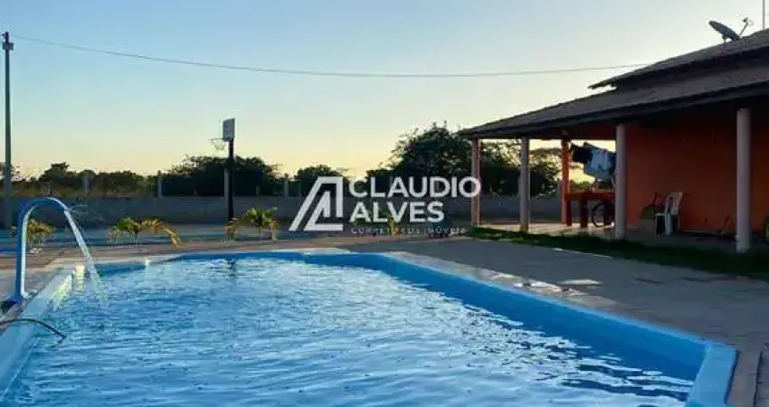 CHÁCARA COM 2 TAREFAS CASA COM 3 QUARTOS SENDO 1 SUÍTE