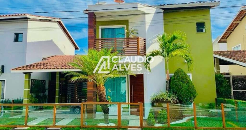 CASA COM 3 SUÍTES MOBILIADA EM CONDOMÍNIO NO BAIRRO SANTA MÔNICA 2