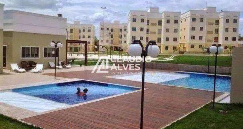 APARTAMENTO COM 2 QUARTOS EM CONDOMÍNIO FECHADO NO 2º ANDAR