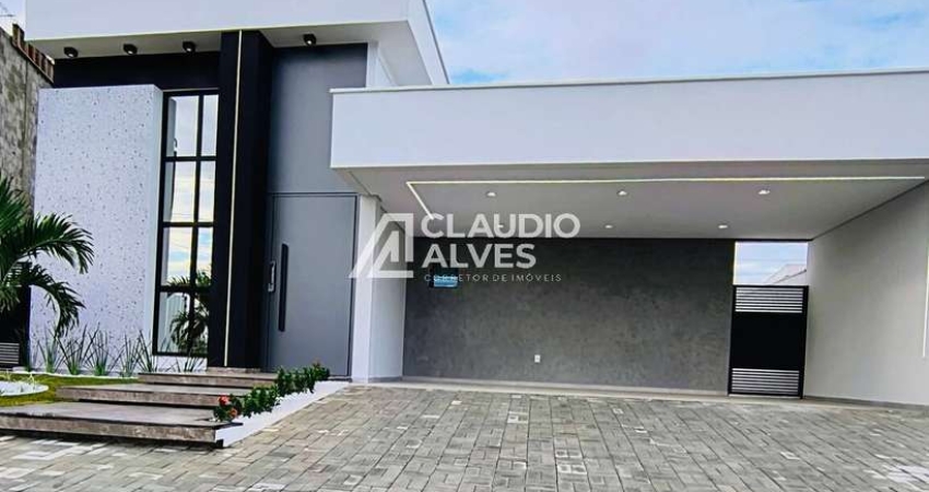 CASA COM 3 SUÍTES PISCINA E ÁERA COM GOURMET COMPLETA