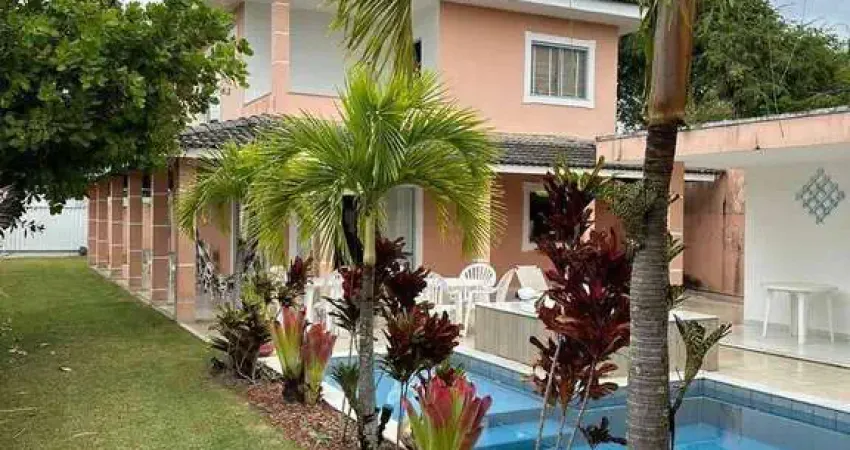 Casa com 4 quartos sendo 3 suítes em barra do jacuipe (linha verde)