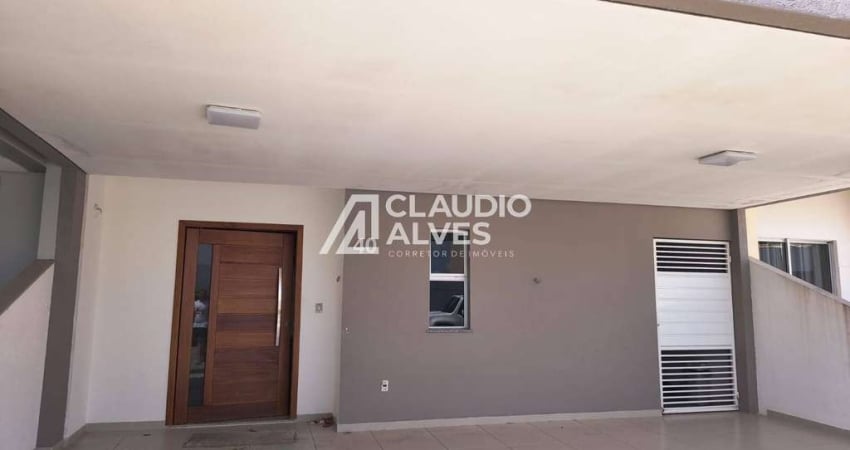 CASA SEMI-MOBILIADA COM 3 QUARTOS SENDO 1 SUÍTE E ÁREA GOURMET