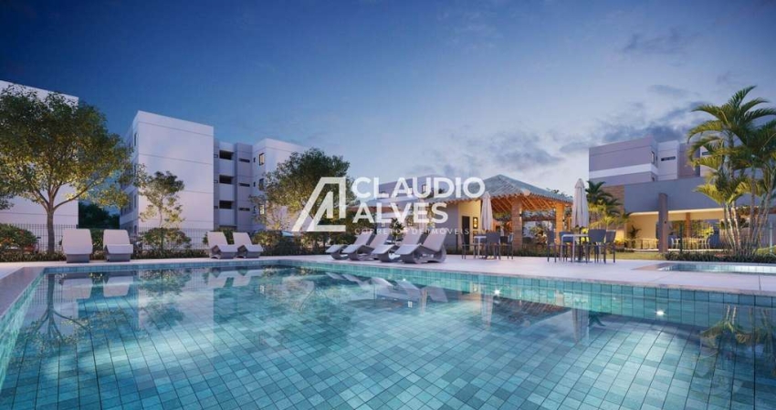 APARTAMENTO COM 2 QUARTOS  EM CONDOMINIO UNIQ PAPAGAIO