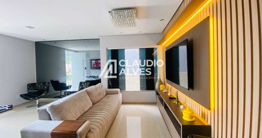 CASA COM 3 QUARTOS SENDO 1 SUÍTE COM CLOSET E ÁREA GOURMET EM CONDOMÍNIO