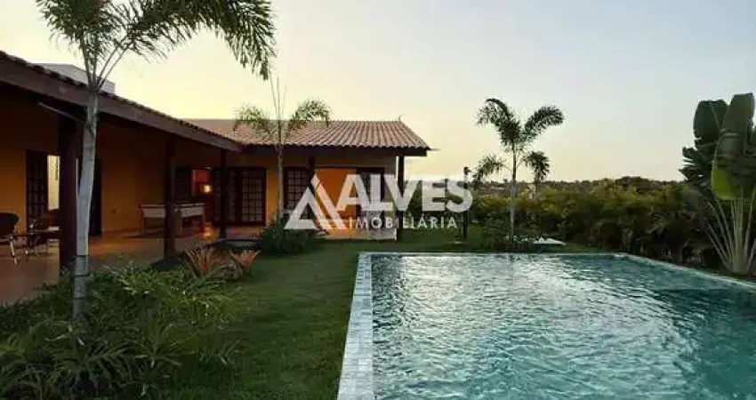 CHÁCARA DE LUXO CASA COM 4 QUARTOS SENDO 3 SUÍTES PIDCINA E  ÁREA GOURMET