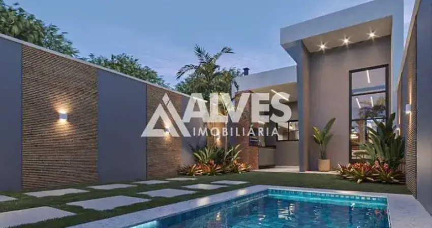 CASA COM 3 QUARTOS SENDO 1 SUÍTE MASTER E ESPAÇO GOURMET