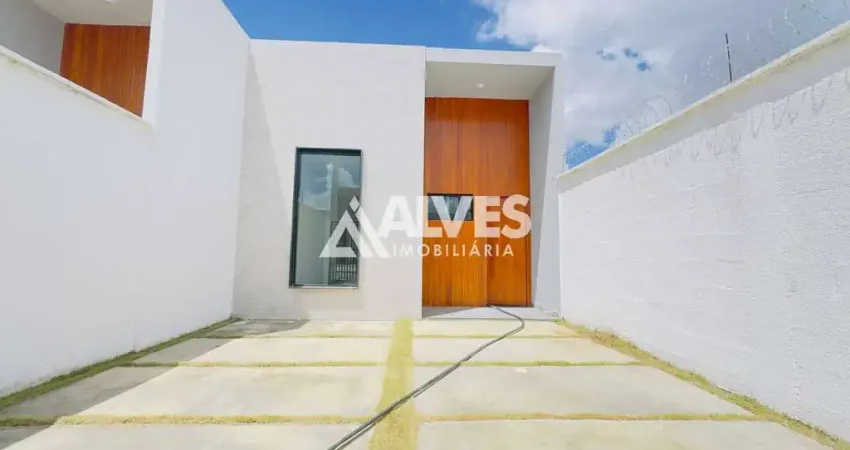 Casa com 3 quartos sendo 1 suíte pronta para morar (escritura grátis)