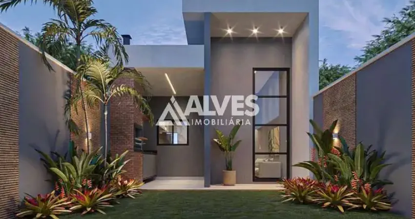 Casa com 3 quartos sendo 1 suíte master e espaço gourmet pronta para morar