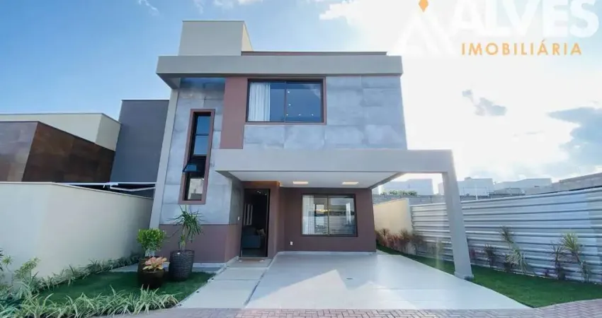 Casa com 3 quartos sendo 1 suíte master com closet em condomínio