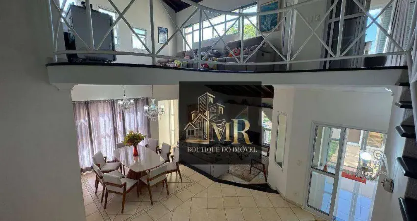 Alphaville Campinas - Casa Térrea para Venda ou Locação.  752 m2 terreno  381 m2 construção   3 amplas e ótimas suítes refrigeradas, lareira, cozinha