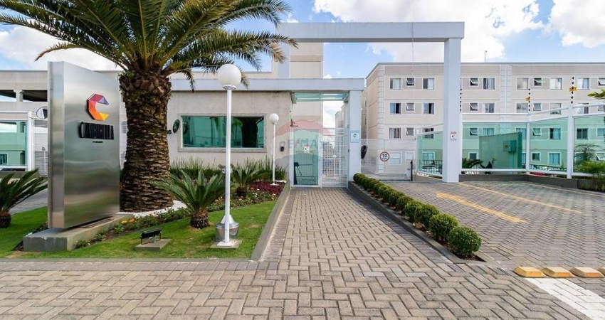 Apartamento  de  2 quartos com 40m²  no  bairro do Pinheirinho