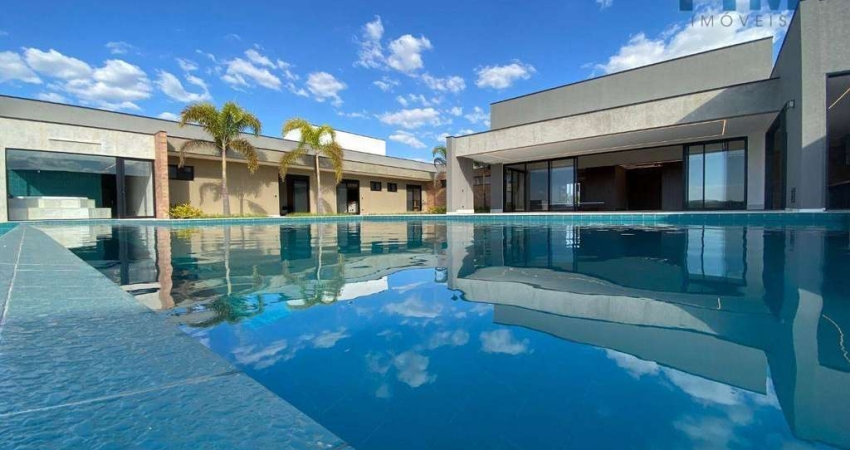 Casa com 6 dormitórios à venda, 910 m² por R$ 10.900.000,00 - Condomínio Fazenda Alvorada - Porto Feliz/SP