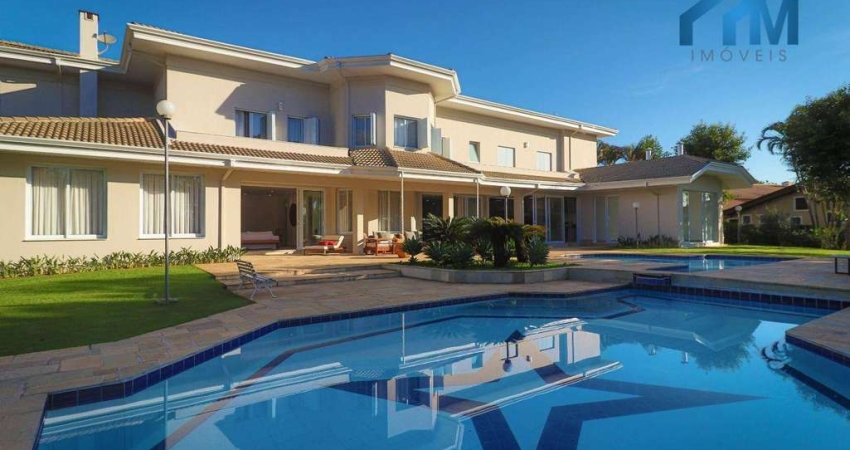Casa com 8 dormitórios à venda, 1100 m² por R$ 15.000.000,00 - Condomínio Terras de São José - Itu/SP