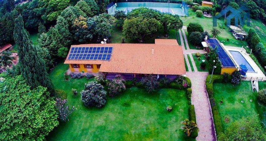 Chácara com 7 dormitórios à venda, PORTEIRA FECHADA,8000 m² por R$ 2.900.000