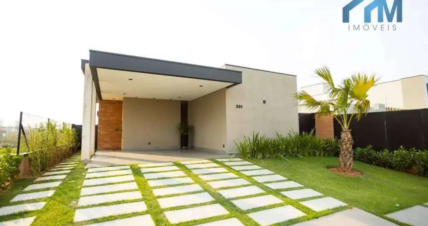 Casa com 2 dormitórios à venda, 195 m² por R$ 1.370.000,00 - Condomínio Residencial Una - Itu/SP