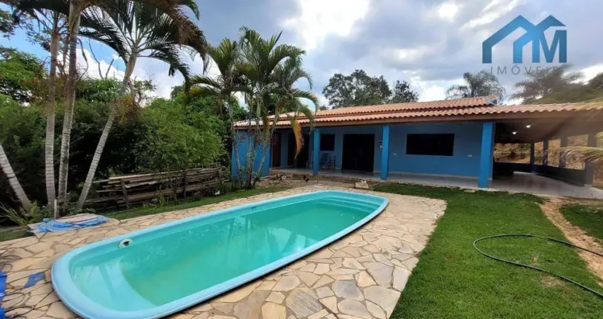 Sonho de chácara em salto: terreno amplo, árvores frutíferas e lago!