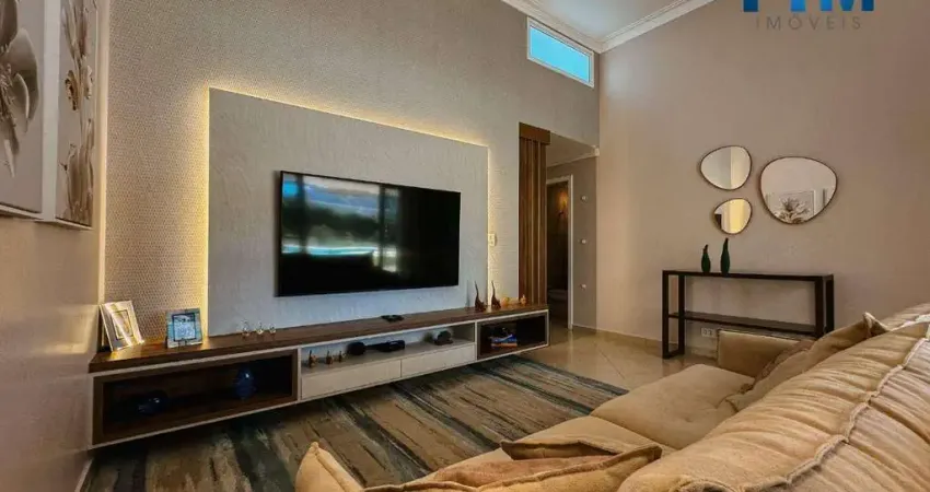 Casa térrea com projeto inteligente e espaço gourmet com vista para a piscina