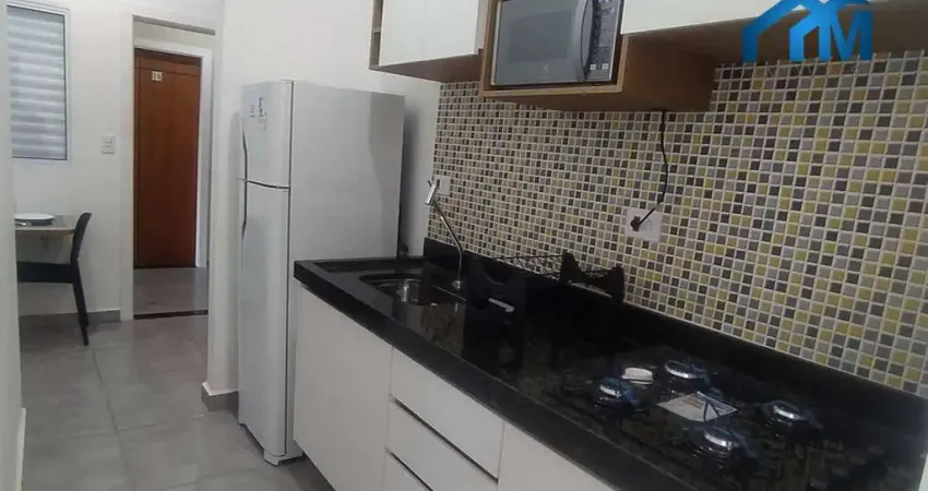 Apartamento mobiliado para locação 38 m² por r$ 2.200/mês - maria fernanda - itu/sp