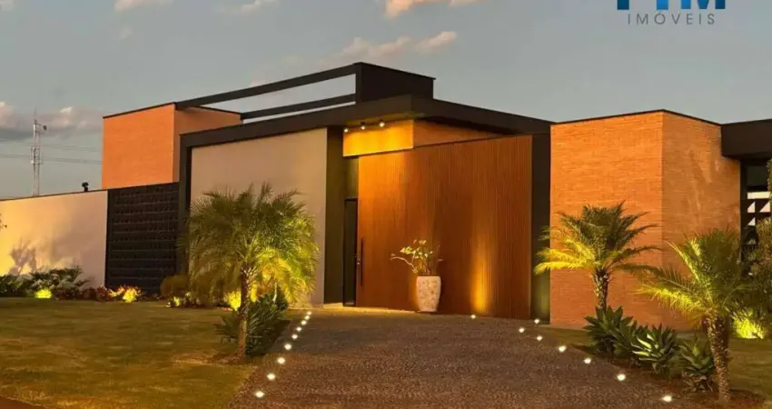 Casa em condomínio fechado com 4 quartos à venda na Rua Pablo Picasso, Residencial Primavera, Salto