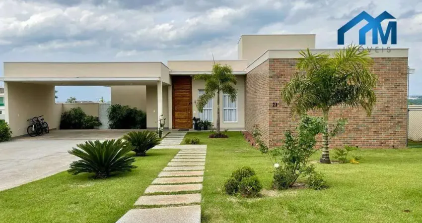 Casa com 4 dormitórios à venda, 288 m² por r$ 2.990.000,00 - condomínio xapada parque ytu - itu/sp