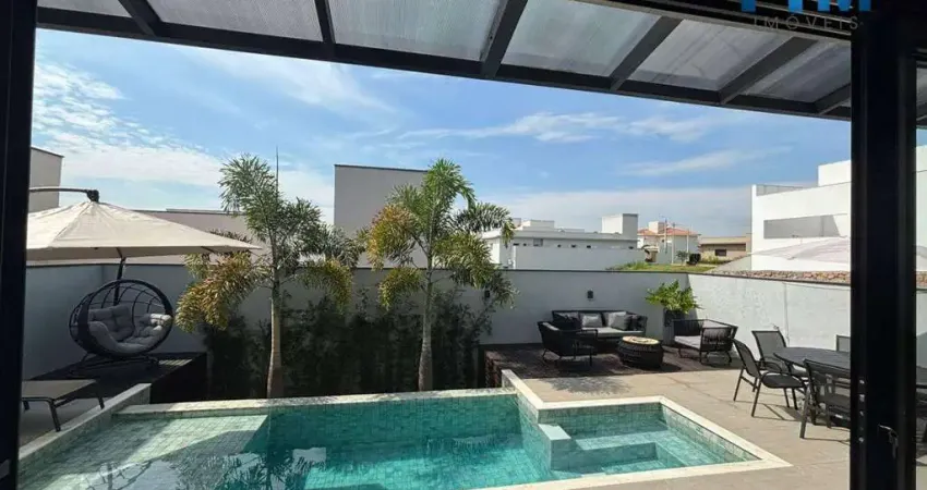 Casa com 4 dormitórios à venda, 260 m² por r$ 2.950.000,00 - condomínio reserva saint paul - itu/sp