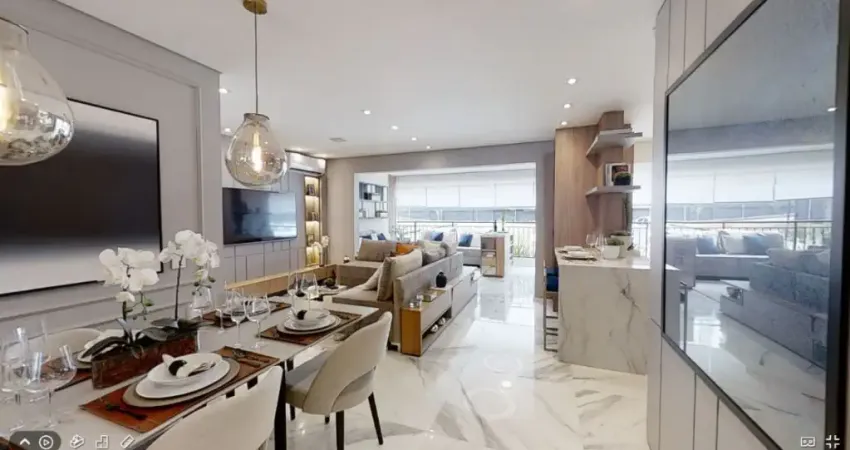 Apartamento para venda possui 131 metros quadrados com 3 quartos