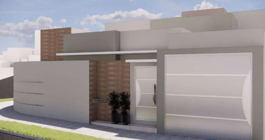Casa com 3 dormitórios à venda, 90 m² por R$ 430.000,00 - Parque Real - Pouso Alegre/MG
