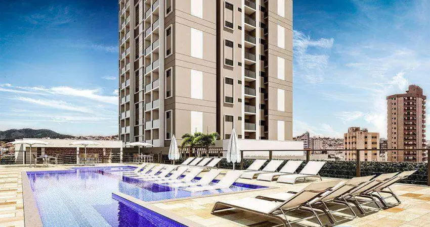 Apartamento com 1 dormitório à venda, 53 m² por R$ 450.000,00 - Centro - Pouso Alegre/MG