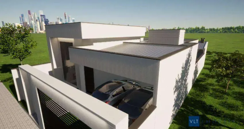 Casa com 3 dormitórios à venda, 128 m² por R$ 580.000 - Parque Real - Pouso Alegre/MG
