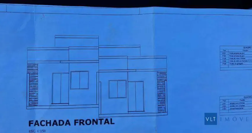 Casa com 3 dormitórios à venda por R$ 340.000 - Parque Real - Pouso Alegre/MG