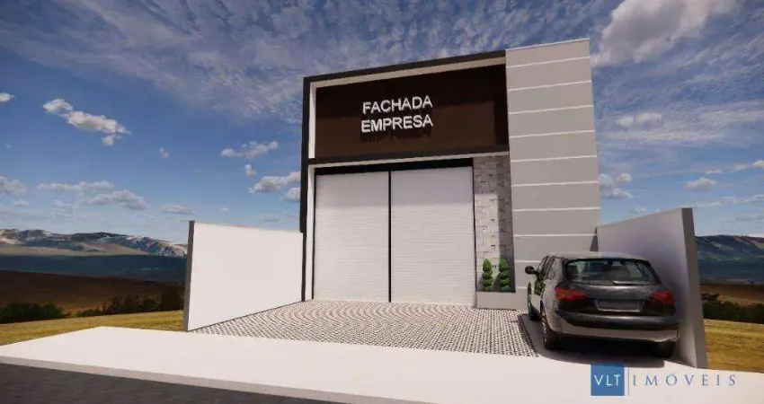 Barracão à venda, 220 m² por r$ 890.000,00 - parque real - pouso alegre/mg