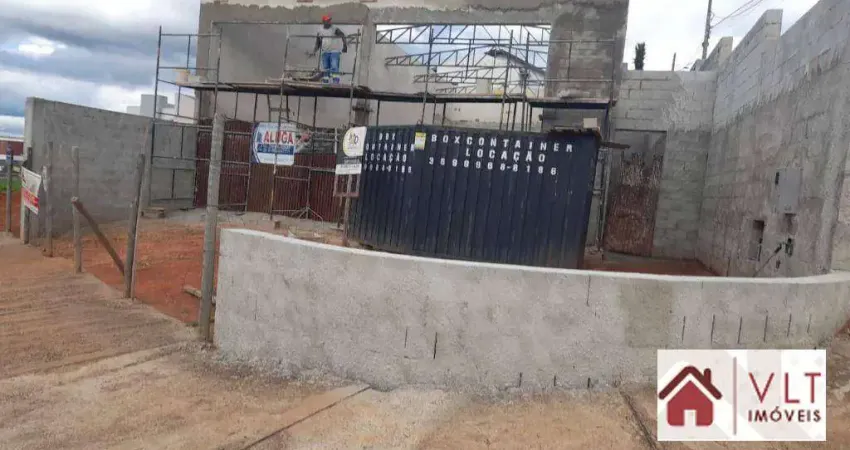 Barracão para alugar, 300 m² por r$ 9.000,00/mês - santa rita - pouso alegre/mg