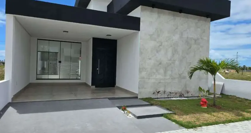 Casa em condomínio fechado com 3 quartos à venda na Rodovia Engenheiro Edilson Távora, 4512, Olhos D\'água, Barra dos Coqueiros