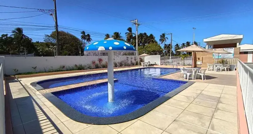 Apartamento à venda, no villas da praia condomínio clube em barra dos coqueiros, atalaia nova, com 2 quartos, 52m²