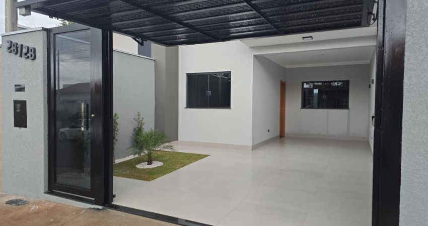 jardim pioneiros, casa c/ 3 quartos (1 suíte), imóvel novo, 83 m² construção, sarandi