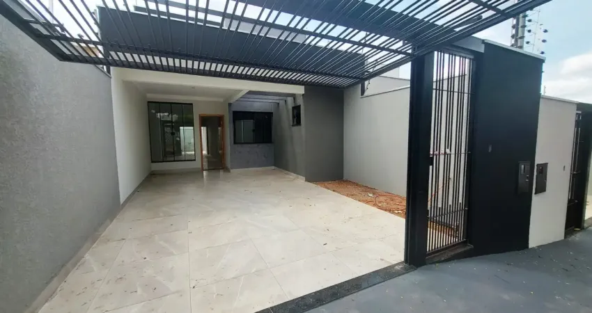 Jardim monte rei, casa c/ 3 quartos (1 suíte), imóvel novo, projeto moderno, maringá